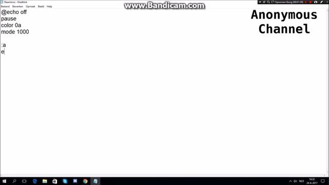 [Command Prompt] How to create the Matrix Effect with Notepad! смотреть онлайн