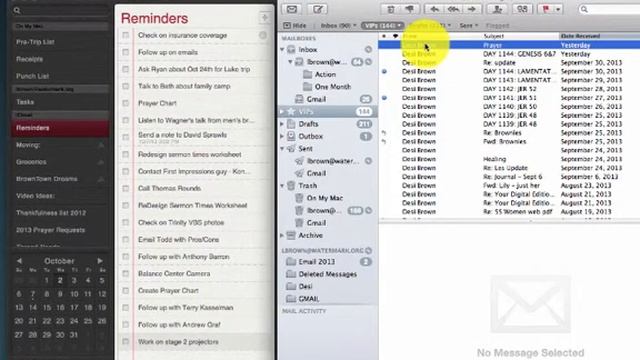 Mac Mail to Reminders смотреть онлайн