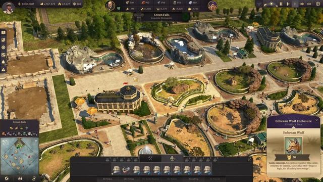 First TOURISTS visiting the ZOO - BEAUTY BUILDING & TOURISM DLC - Episode 3 [Anno 1800 - Season 3] смотреть онлайн