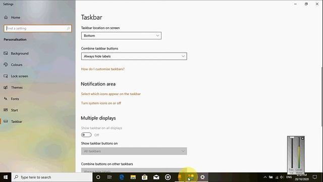 How to show hidden taskbar icons windows 10 |urdu | hindi | how to hide taskbar |how to show taskba смотреть онлайн