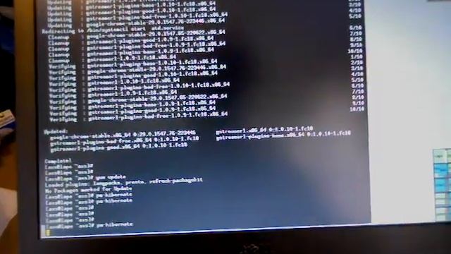 Hibernate/Resume (thaw) demo in Fedora 18 on Dell Latitude E6410 смотреть онлайн