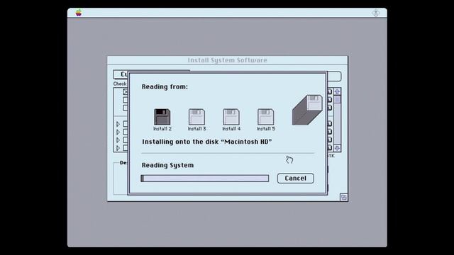 The Macintosh LC475, upgrades and a CRAZY 27 floppy disk install! смотреть онлайн