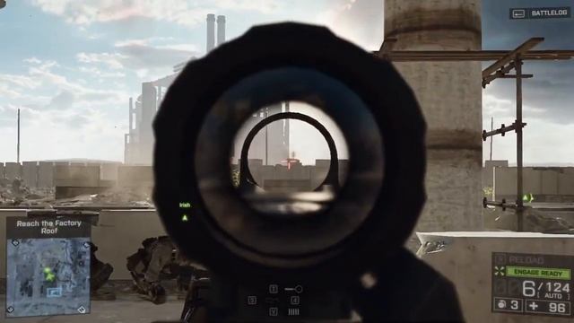 Battlefield 4 Baku gameplay walkthrough part 1 (PC specs) смотреть онлайн