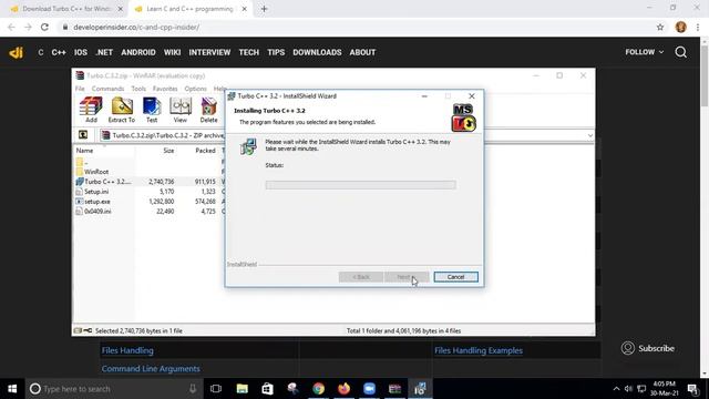 How to download and Install Turbo c/ c++ in windows #5 смотреть онлайн