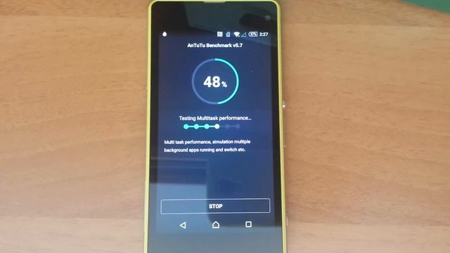 Sony Xperia Z1 Compact with Official Android 5.0.2 Lollipop - AnTuTu Benchmark v5.7 Test смотреть онлайн