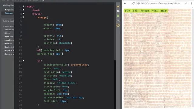Creating Online Notepad | Using HTML & CSS Only | Source Code Link смотреть онлайн