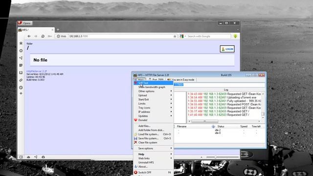 HFS FILE SERVER смотреть онлайн