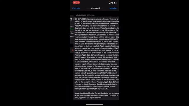 Como Instalar o novo IOS 15, fácil e rápido Beta 3 смотреть онлайн