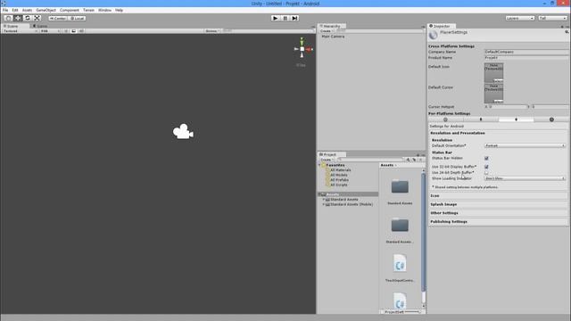 Unity 3D: Android® Einstellungen смотреть онлайн