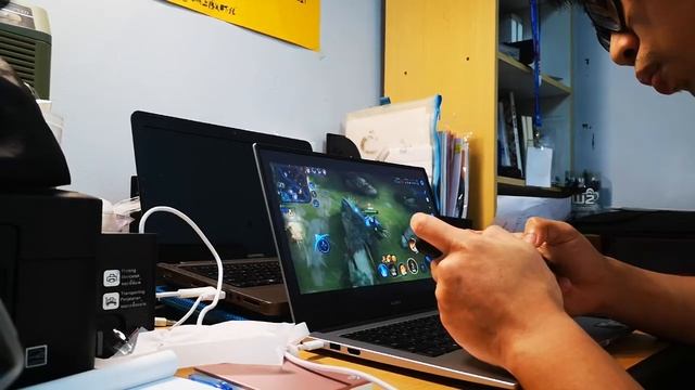 王者荣耀 HUAWEI Share PC 链接同步测试 смотреть онлайн