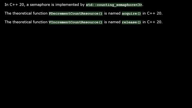 C++'s Semaphores: Resource Management смотреть онлайн