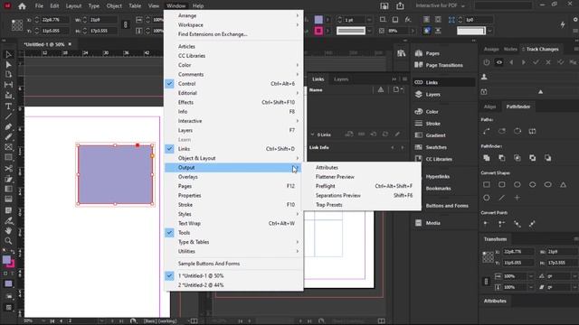 Adobe InDesign beginner tutorial 05 -Windows and Workspaces смотреть онлайн