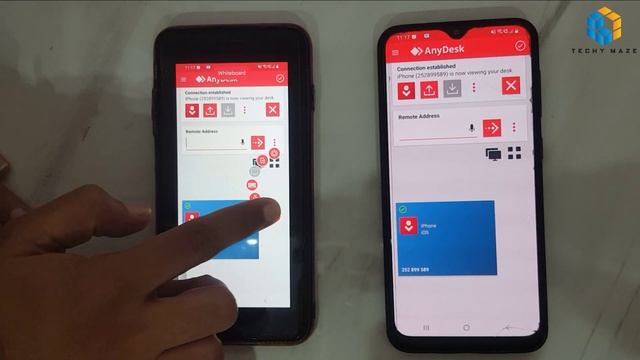 Anydesk: Mobile to Mobile | IPhone to Android remote access | How you can Access Android in Iphone смотреть онлайн