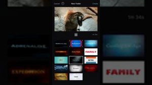 All Trailers In iMovie