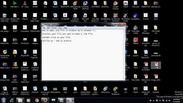 How to create a zip file in windows xp or windows 7 смотреть онлайн