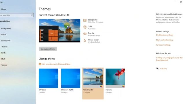 How to change windows desktop background and theme | Windows theme | Windows wallpaper смотреть онлайн