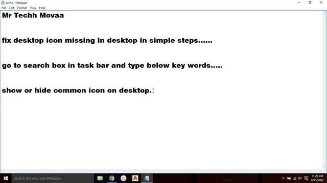 This Pc desktop icons missing || windows 11 pc ||desktop my computer icon смотреть онлайн
