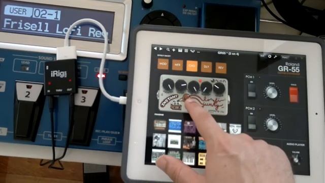 Bidirectional system exclusive messages with iPad 4, TB MIDI Stuff, iRig MIDI and Roland GR55 смотреть онлайн