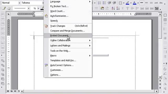 Protect & Unprotect on MS Word XP смотреть онлайн
