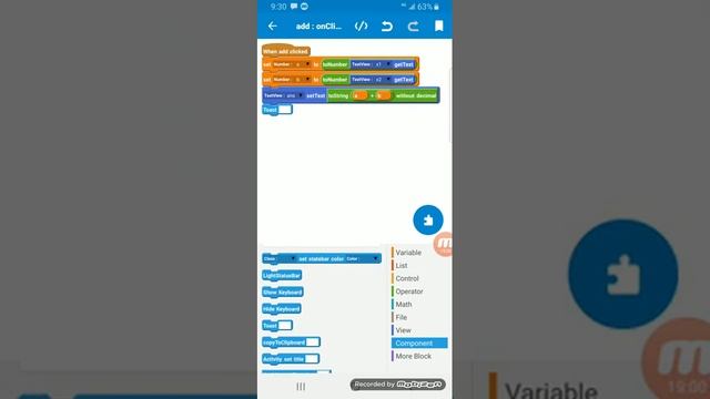 How to create a Calculator App in Sketchware смотреть онлайн