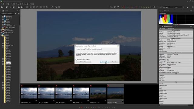 Image selection is surprisingly fast and comfortable. Basic operation of "Photo Express Viewer" смотреть онлайн