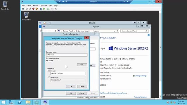 Server 2012 R2 Additional Domain Controller ve Failover Cluster Kurulumu Part - 4 смотреть онлайн