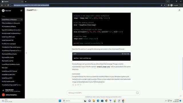 pip install pil windows смотреть онлайн