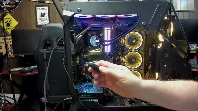 Apache Helicopter Gunship PC Build. Boot Test. Windows 10 Install. смотреть онлайн