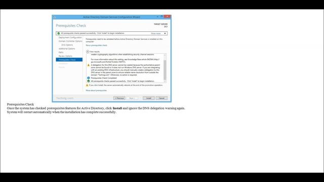 Install AD in Windows Server 2012 R2 смотреть онлайн