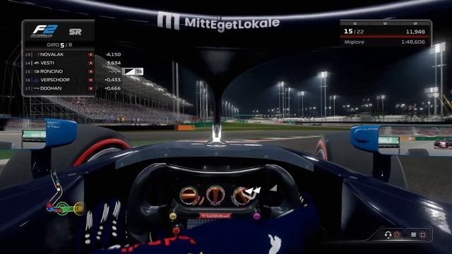 F123 Gameplay - Carriera - F2 Bahrein - Sprint Race смотреть онлайн