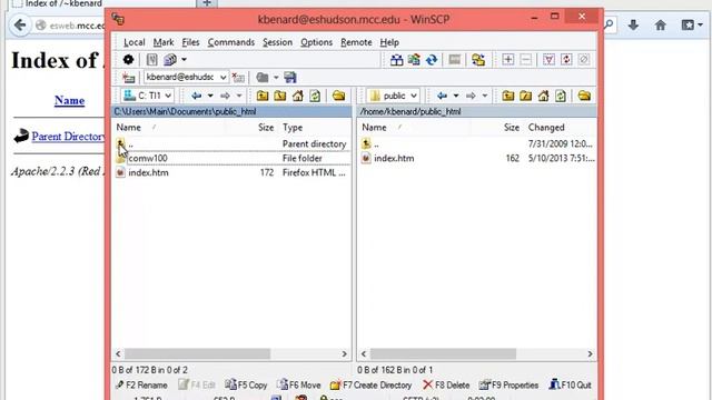Copying with WinSCP смотреть онлайн