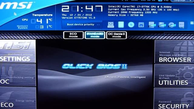 UEFI BIOS von MSI Z77A-GD80 (MS-7757 VER: 1.0) mit M-Flash aktualisieren смотреть онлайн