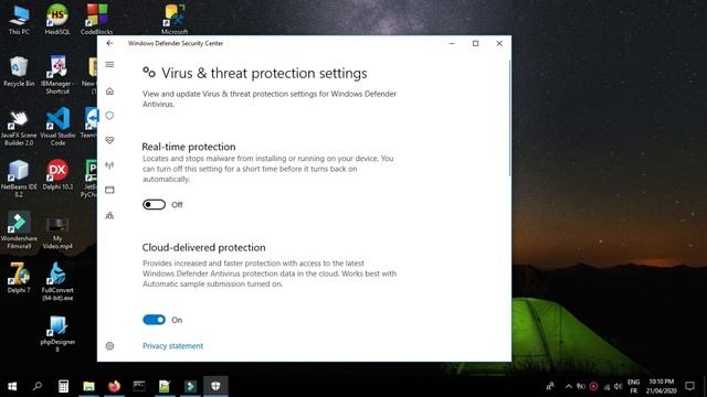 How to permanently disable Windows Defender Antivirus on Windows 10 смотреть онлайн