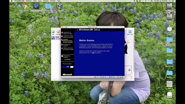 98 SE Install in Virtualbox on Mac смотреть онлайн