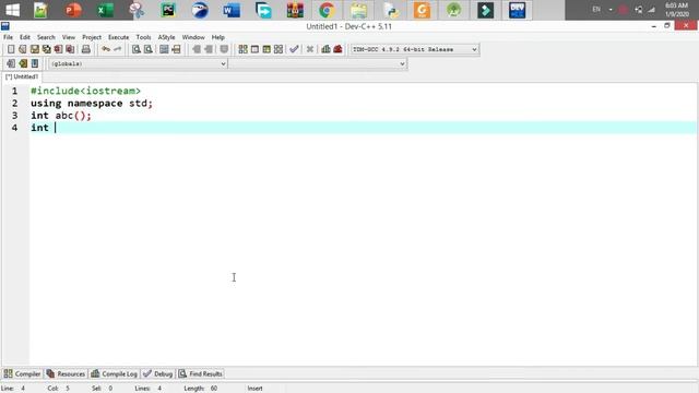 Lecture 60 Function with Return Vlaue But not have Argument in C++ (Hindi/Urdu) смотреть онлайн