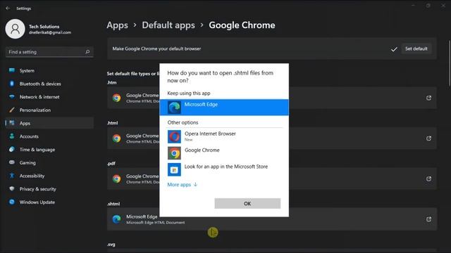 Windows 11: How to Change DEFAULT WEB BROWSER (Easy Steps) смотреть онлайн