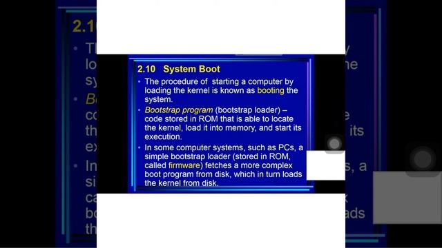 Sec 2.10 system boot смотреть онлайн