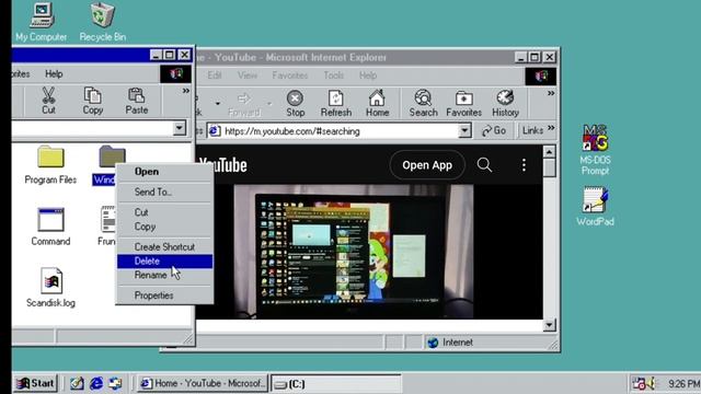 Windows 98 BSOD 3967 смотреть онлайн