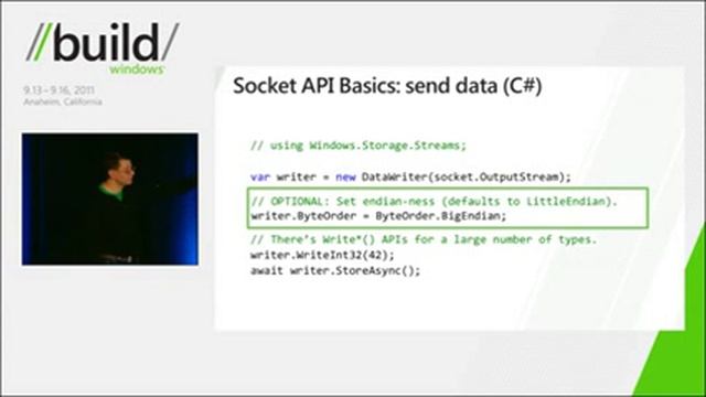 Building Windows runtime sockets apps смотреть онлайн