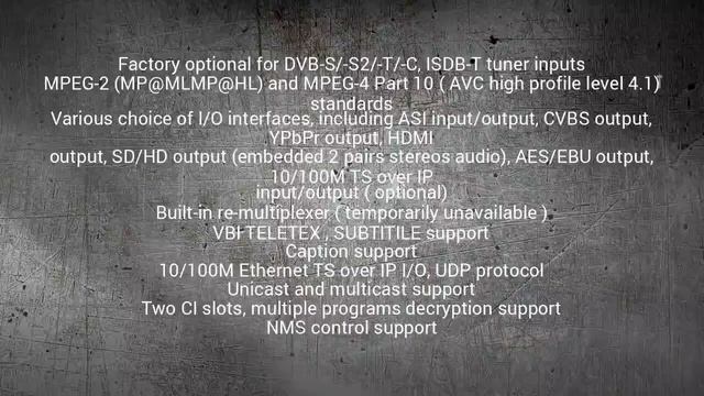 HD MPEG4 Video over IP Decoder смотреть онлайн