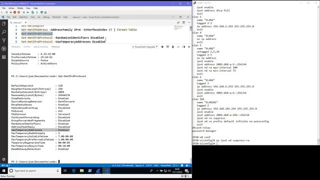IPv6 SLAAC Config with ArubaOS-Switch & Windows 10 - Let's Configure IPv6 4 смотреть онлайн
