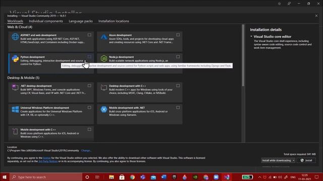 How to install Visual Studio 2019 | easy tutorial!! смотреть онлайн