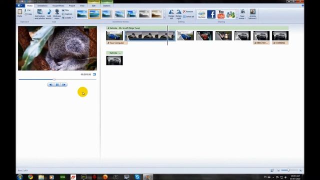 Using Windows Live Movie Maker смотреть онлайн