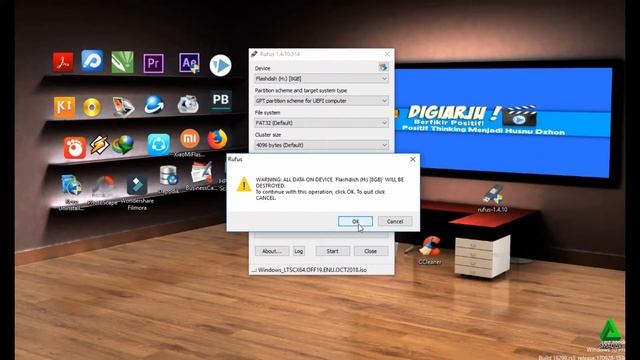 Cara Membuat Flashdisk Installer Windows 10 dengan format GPT/MBR смотреть онлайн
