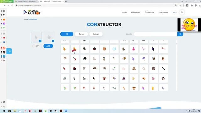 cách để đổi trỏ con chuột siêu dễ thương trên custom cursor | Quốc Anh vlog смотреть онлайн