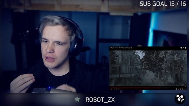 Metal Vocalist brought to TEARS with this Falling In Reverse song! смотреть онлайн