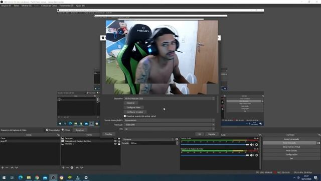 WEB CAM LOGITECH C920 COMO CONFIGURA NO OBS смотреть онлайн