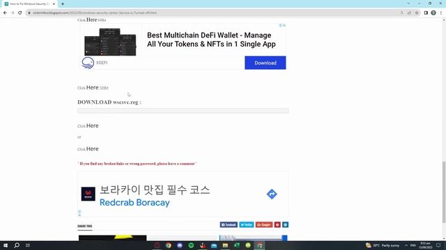 How To Fix Windows Security Center Service Is Turned Off Or Missing In Windows 11/10 (2023) смотреть онлайн