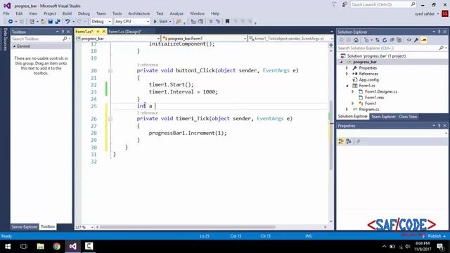 Windows Form Tutorials - Progress bar in c# Loading Bar Hindi Urdu смотреть онлайн
