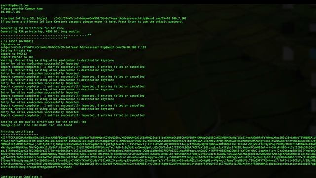 WSO2 IoT Server Genaral Setup смотреть онлайн